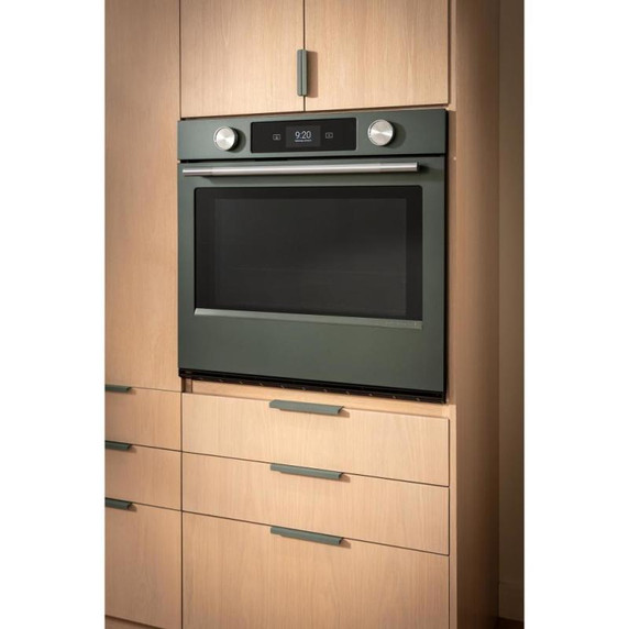 Kitchenaid® Four mural simple électrique intelligent de 30 pouces avec modes de cuisson assistée -Genévrier KOES730SJP