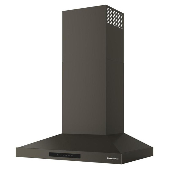Hotte aspirante murale KitchenAid® de 30 pouces à 4 vitesses KVWC730SBE