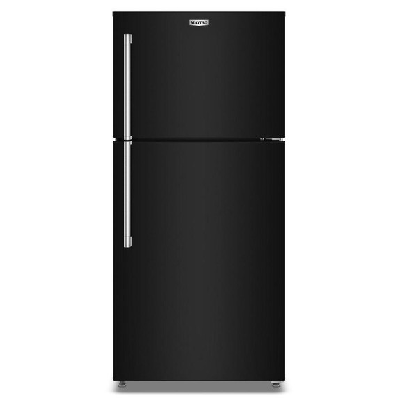 Maytag® Réfrigérateur à congélateur supérieur avec mode Garage - 19 pi cu - 30 po MRTX5119SB