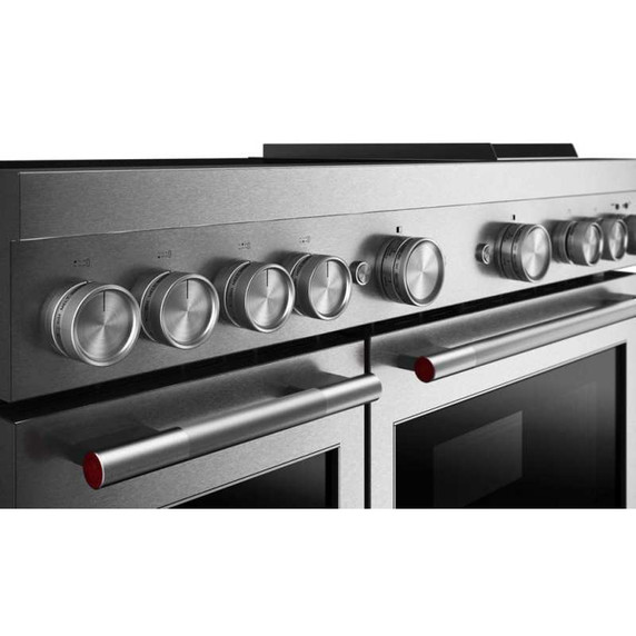 Cuisinière à induction non encastrée de style commercial à 6 éléments avec plaque chauffante KitchenAid® de 48 po KFID948SSS