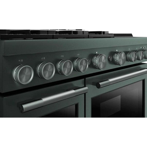 Table de cuisson commerciale au gaz à 6 brûleurs avec plaque chauffante  KitchenAid® de 48 po KFGD948SJP