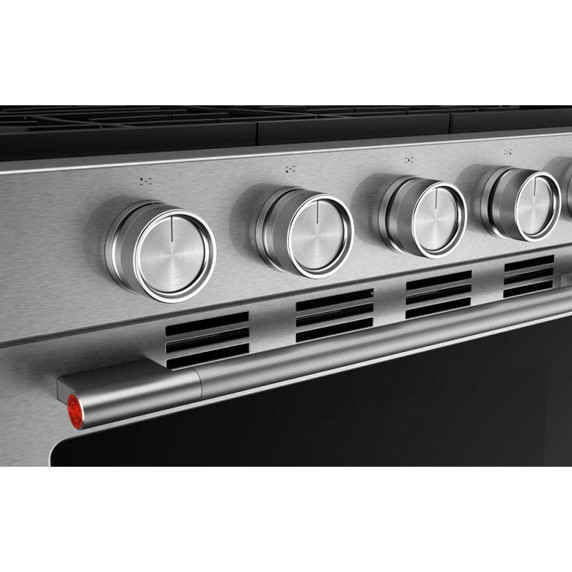 Kitchenaid® Cuisinière au gaz non encastrée intelligente avec modes de cuisson à convection - 5 pi cu KFGS330TPS