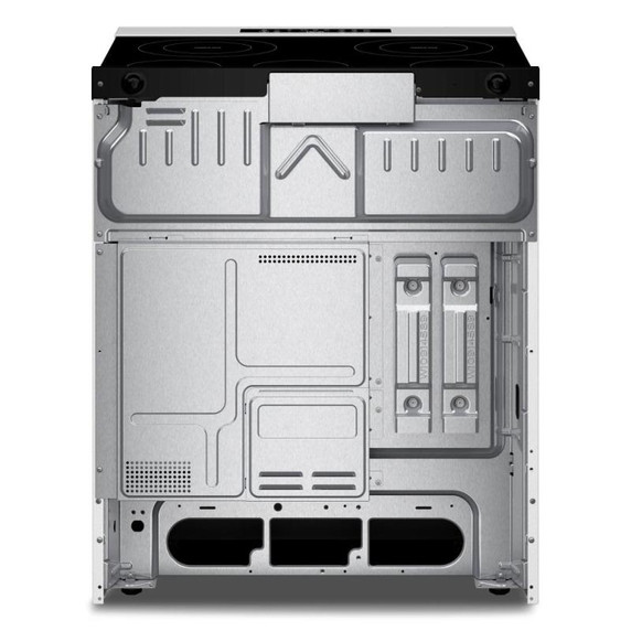 Whirlpool® Cuisinière électrique intelligente avec technologie de cuisson à air et nettoyage à la vapeur de 30 po YWSES4530TW