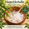 Where to buy Japanese Water crystals . Water  Kefir Crystals are Quick and Easy Lacto Soda Probiotic Refreshing Functional drink. HappyHerbalist.com serving Real Probiotics since 1997. never frozen, dried, dehydrated or powdered. Just simply live probiotics as nature intended. 