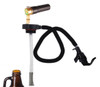 HappyHerbalist's Kombucha TOGO Tap. Fits standard one gallon,  128 oz, or 1/2 gallon , 64 oz. Glass Growlers. Keep your brew fresh and read in the fridge, then whenever you're ready to travel tap and go. Life is good. 