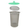 HappyHerbalist Waterless AirLock and Filter Kit 3 Pc set with option to include Mason Jar. Silicon is FDA Food Grade Safe. 