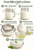 what is the process of making Kefir cheese