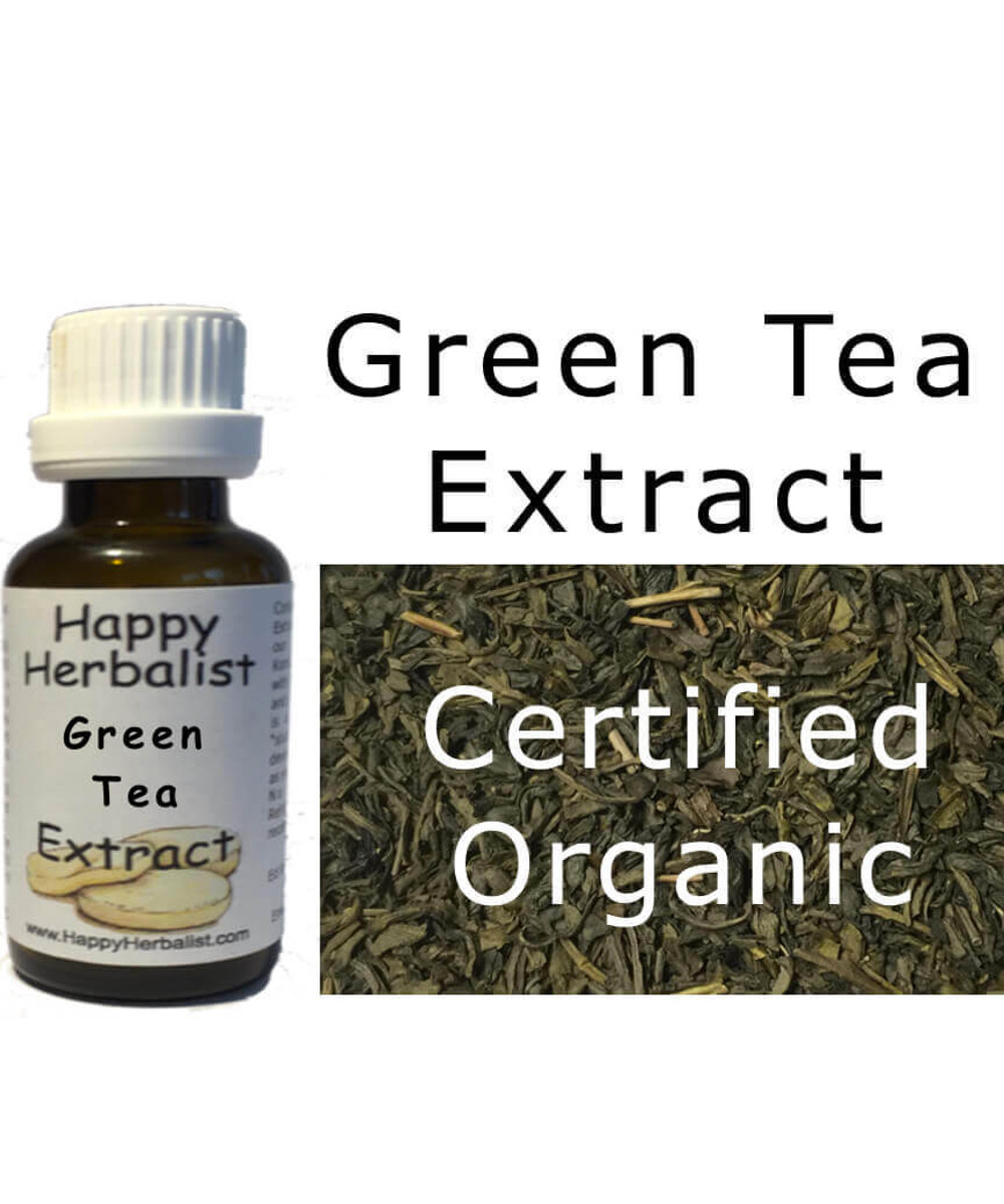 Certified Organic Green Tea Extract Alcohol Free