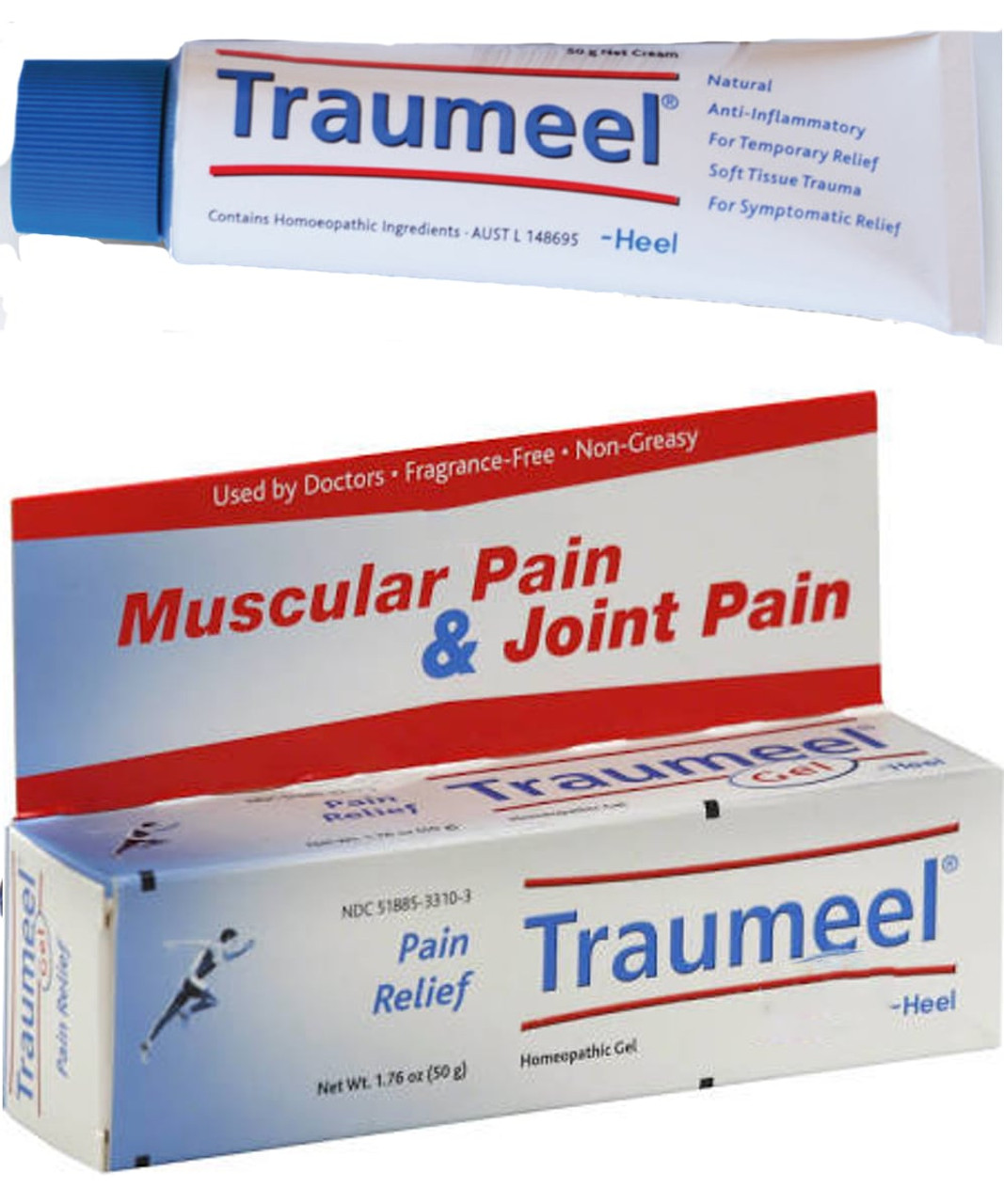  MediNatura Traumeel Ointment Topical Pain Relief for Muscle  Joint Back Arthritis Injury or Exercise Related Pain & Soreness Arnica + 13  Active Ingredients - Made in Germany - 3.53 oz : Health & Household