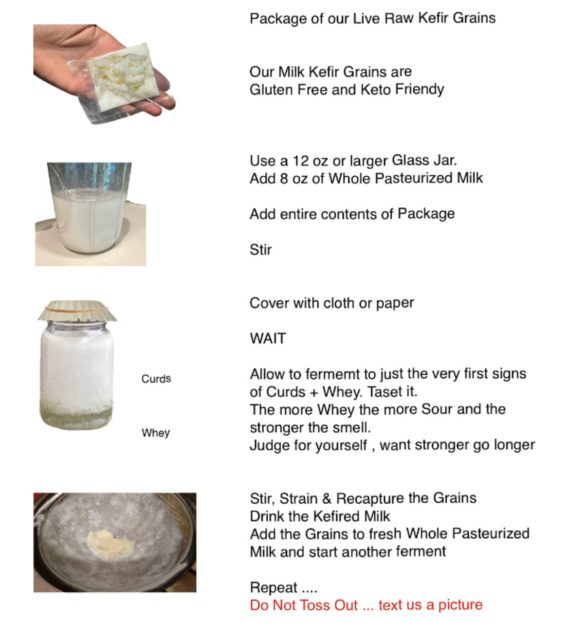 Goats Milk Kefir Culture Live Fresh Goat Kefir Grains