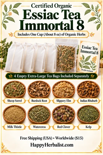 what are the extra herbs in Essiac tea