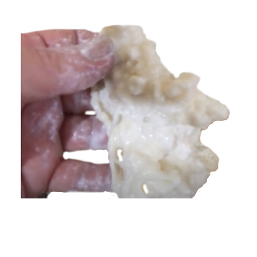 Kefiran is not the common Kefir Grain. Kefiran is the translucent biofilm that binds the grains and provides the pre-probiotic for the growth of the bacteria in our GI tracts. 