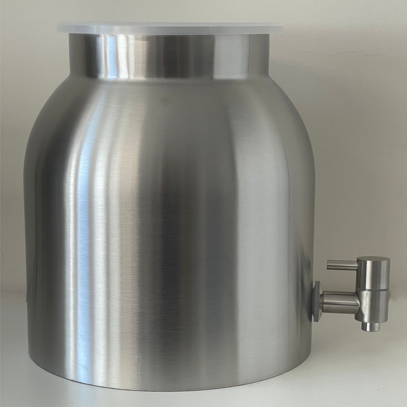 2 Gallon Beverage Serveware with Stainless Steel Spigot + Marker