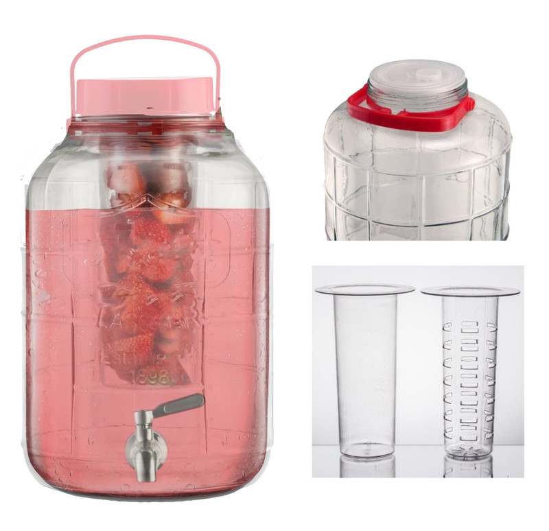 15 Liter Glass Dispenser Fermenter