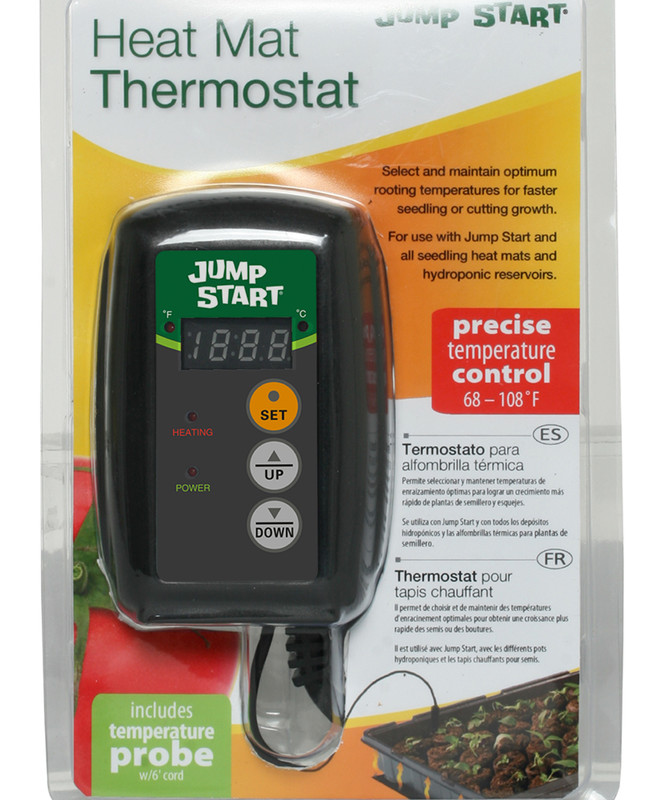 Hydro Farm's Heat Mat Regulator for Thermostatic control