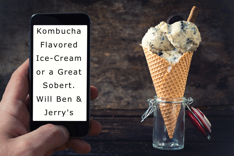 Kombucha Inspired Ice-Cream