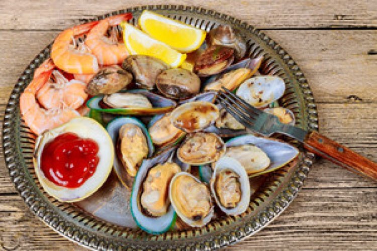 Kombucha-steamed Mussels & Shrimp