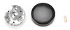 Horn Button 3 Bolt Mill Black (FLAFR20175HNBK)