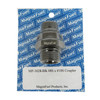 Coupler Fitting - 10an to 8an Straight - Black (MRFMP-3028-BLK)