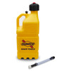 Yellow Sunoco Race Jug GEN 3 w/Filler Hose (SRJR7500YLHOSE)