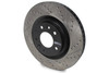 Sport Cryo Drilled/Slott ed Brake Rotor; Front Le (STP127.61018CL)