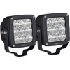 Axis LED Auxiliary Light SquareFlood Pattern Pair (WES09-12219B-PR)