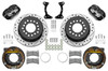 Brake Kit Rear Black FDP Drilled 11in GM G Body (WIL140-17120-D)