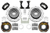 Brake Kit Rear Black FDL Drilled 12in GM G Body (WIL140-17121-D)