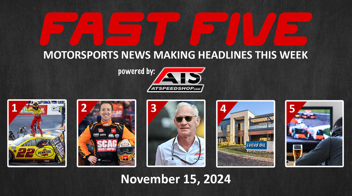 The Fast Five powered by ATS - 11/15/2024