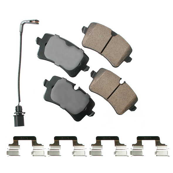 Euro Ultra-Premium Brake Pads - Rear (AKEEUR1547A)