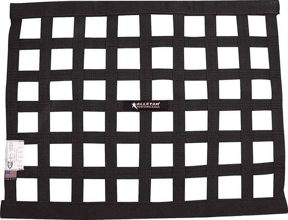 Window Net Border Style 18 x 24 SFI Black (ALL10285)