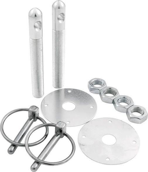 Alum Hood Pin Kit 1/2in Silver (ALL18500)