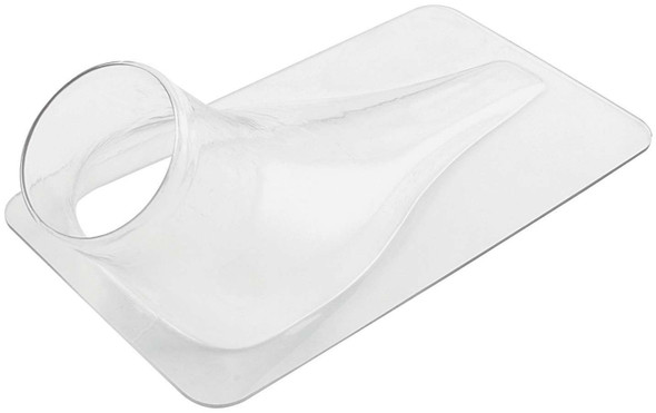 Brake Duct Teardrop Clear Single Hole (ALL42143)