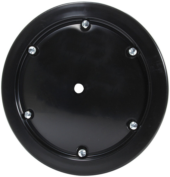 Universal Wheel Cover Black 6 Q-Turn Fasteners (ALL44246)