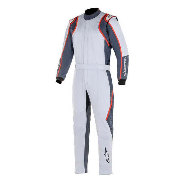 Suit GP Race V2 Silver / gray Red XX-Lrg / 3X-Lrg (ALP3355121-1913-64)