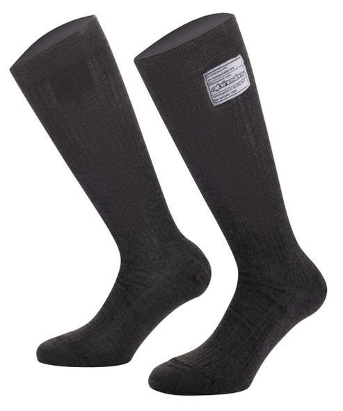 Socks Race V4 Black Medium (ALP4704021-10-M)
