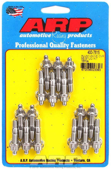 S/S Valve Cover Stud Kit 12pt. (16) (ARP400-7615)