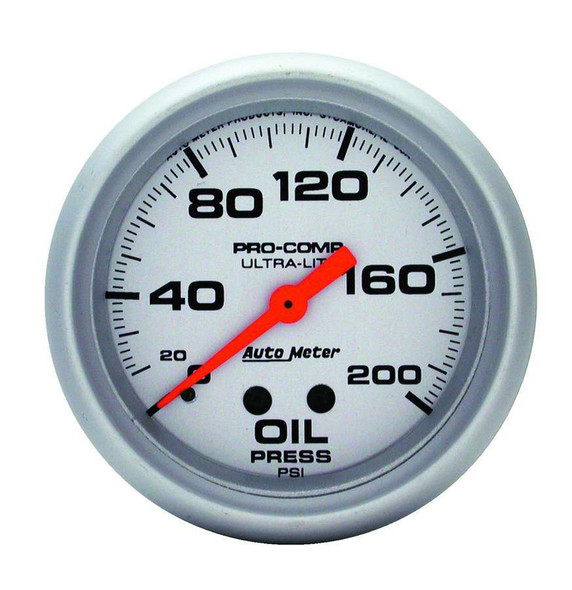 2-5/8in Mech Oil Pressure 0-200 Psi (ATM4422)