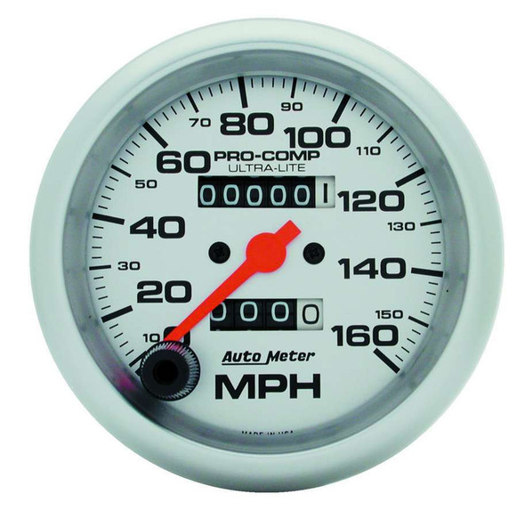 3-3/8in Ultra-Lite 160mph Speedometer (ATM4493)