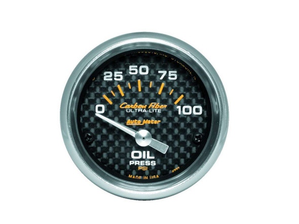C/F 2-1/16in Oil Pressure Gauge 0-100PSI (ATM4727)