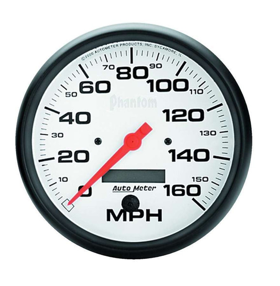 5in Phantom Speedometer 160mph (ATM5889)