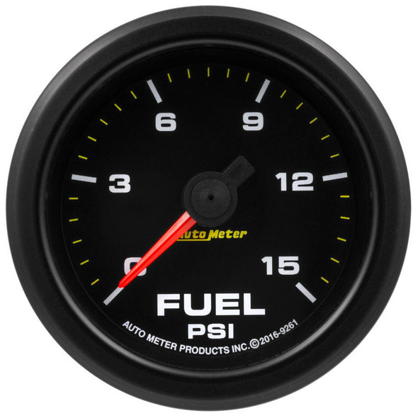 2-1/16 Gauge Fuel Press 0-15psi (ATM9261)