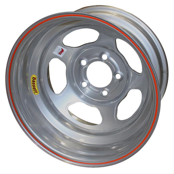 15x8 IMCA Silver Inertia 5x4.50 (BAS58AF4IS)