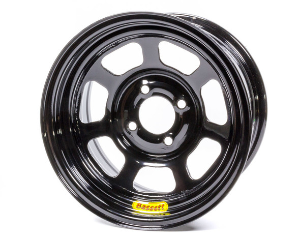 13x7 4x100mm 4in BS Black (BASL37SH4)