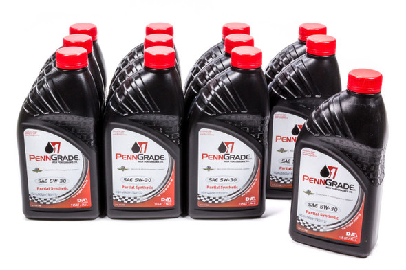 5w30 Racing Oil Cs/12-Qt Partial Synthetic (BPO71096-12)