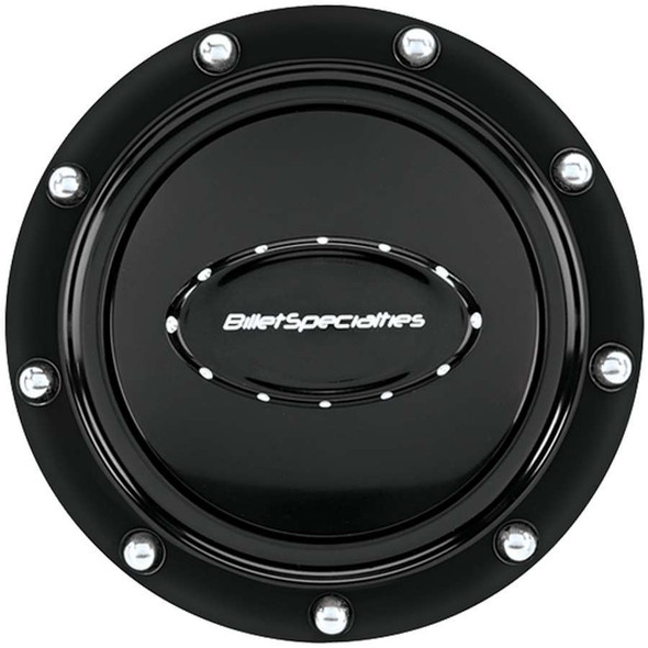 Horn Button Riveted Black Anodized (BSP32719)