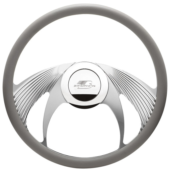 Steering Wheel Half Wrap 15.5in Phantom (BSP34065)