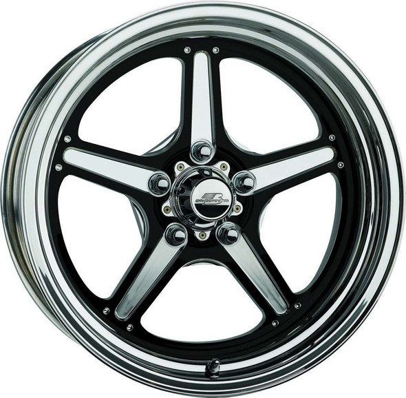 Street Lite Black Wheel 15X8 4.5in BS (BSPBRS035806545N)