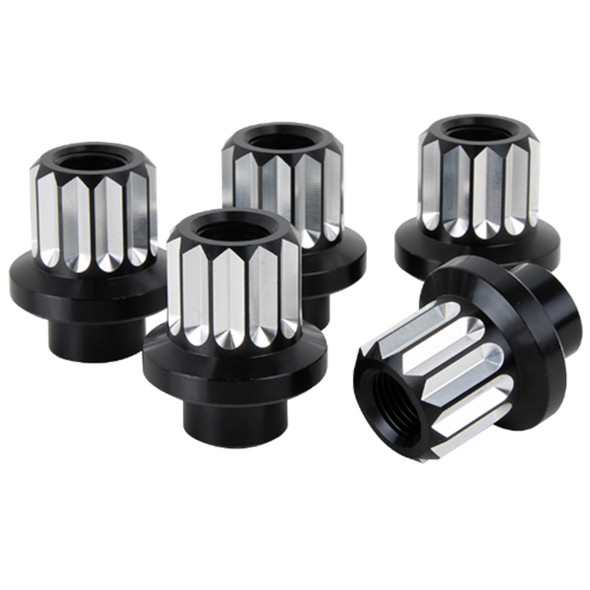 Race Lug Nuts 5 Pack 1/2-20 x 1/2in (BSPLNRMS122050)