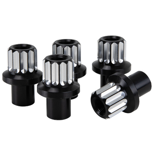 Race Lug Nuts 5 Pack 1/2-20 x 3/4in (BSPLNRMS122075)